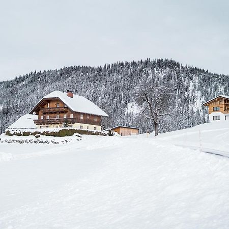 Bio Bauernhof Oberhinterberg Appartement อันนาแบร์ อิม ลัมเมอร์ทาล ภายนอก รูปภาพ