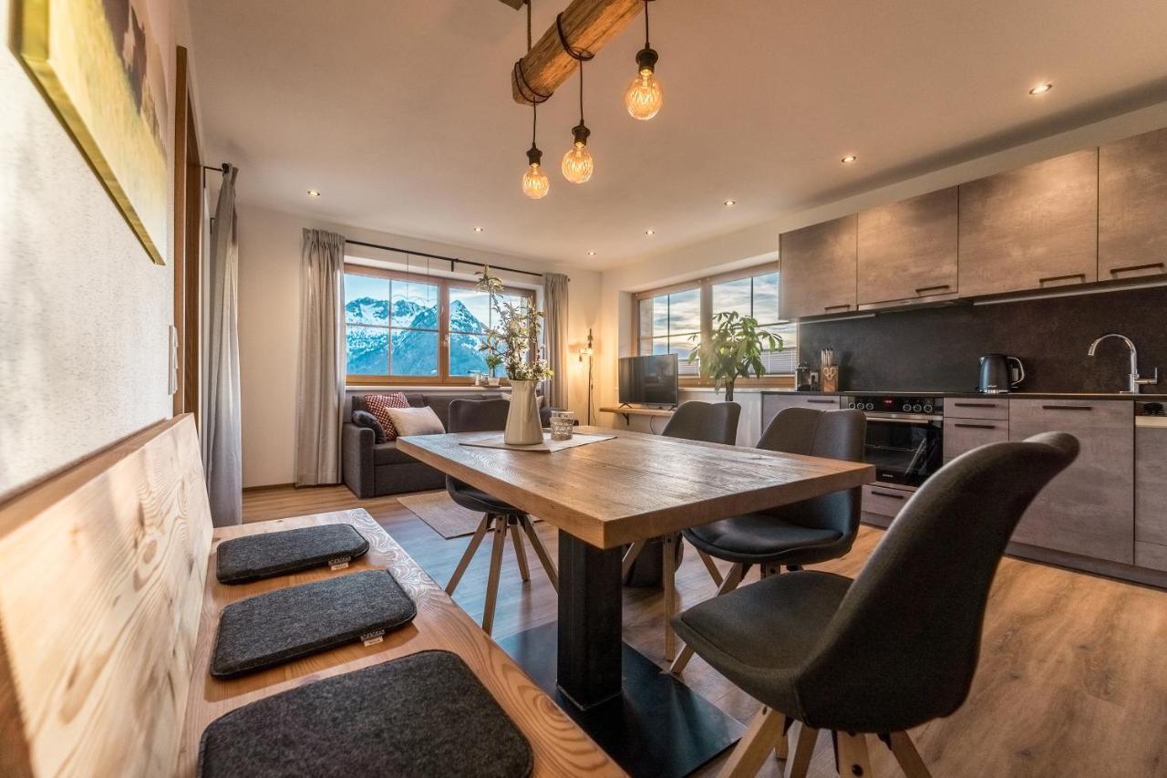 Bio Bauernhof Oberhinterberg Appartement อันนาแบร์ อิม ลัมเมอร์ทาล ภายนอก รูปภาพ