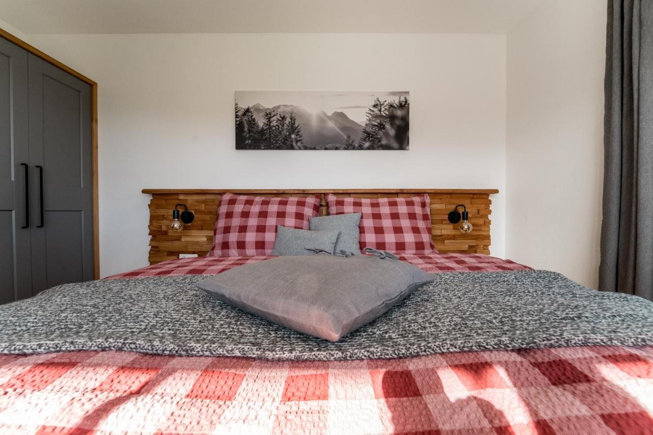 Bio Bauernhof Oberhinterberg Appartement อันนาแบร์ อิม ลัมเมอร์ทาล ภายนอก รูปภาพ