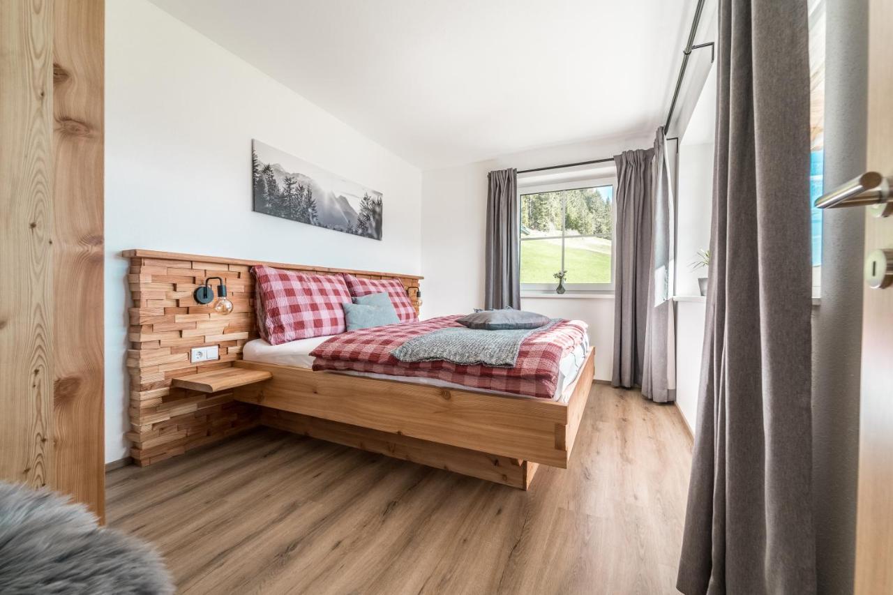Bio Bauernhof Oberhinterberg Appartement อันนาแบร์ อิม ลัมเมอร์ทาล ภายนอก รูปภาพ